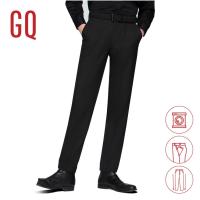 ราคา COD Pants Essential Tailored Fit GQ สีดำ TR รุ่น กางเกงผู้ชายทรงปกติ (20756790429)