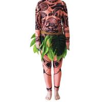 ราคา เสื้อยืดลายสักโมอานามาอูอิของชุดคอสเพลย์ผู้หญิงสักลายฮาโลวีนชุดชุดถุงน่องสำหรับผู้ใหญ่ชุดแต่งกายแนวตลกๆสำหรับเด็ก (20579216171)