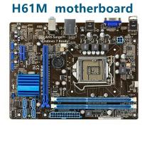 ราคา H61 P8H61 M เมนบอร์ด LX3 PLUS LGA1155 H61M E K C D I7 I5 I3 CPU 16G DDR3 PCI E 2 0เมนบอร์ด Destop VGA (19874596714)