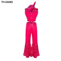 ราคา ภาพยนตร์คนแสดงตุ๊กตาบาร์บี้คอสเสื้อผ้าภาพยนตร์และโทรทัศน์ยอดนิยมเสื้อผ้าสวมบทบาทตุ๊กตาบาร์บี้ชุดจัมพ์สูทสีชมพู (19907814135)