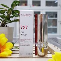 ราคา ลิปเนื้อซาติน Clarins Joli rouge satin lipstick with camellia oil 3 5g สี 770 737 742 743 773 775 777 (20485181943)