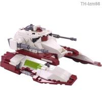 ราคา ของเล่นทางปัญญา หน่วยการสร้าง MOC เข้ากันได้กับ LEGO Star Wars series MOC 18145 Republic Battle Tank TX 130T (18653345696)