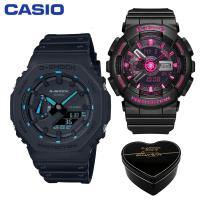 ราคา G Shock Baby G GA2100 BA111 คู่ชายหญิงชุดกีฬานาฬิกาแสดงเวลาคู่กันกระแทกและกันน้ำโลกไฟ LED คนรักกีฬานาฬิการับประกัน 4 ปี BA 111 1A GA 2100 1A2 (17057137886)