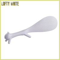 ราคา Lofty ทัพพีตักข้าวรูปกระรอกเครื่องใช้ในครัวน่ารักสีขาว1ชิ้นไม่ติดช้อนอาหารพายข้าวขนาดใหญ่ (20603759867)