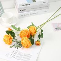 ราคา สามหัวของดอกโบตั๋นบ้านตกแต่งงานแต่งงานกุหลาบผ้าไหมผ้าจำลองดอกไม้ห้องนั่งเล่นแสดงพืชยุโรปดอกโบตั๋น (16704183962)