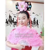 ราคา 1 เซ็ตมี 2 ชิ้น พัดขนนก 1 อัน ที่คาดผมซูสีไทเฮา 1 อัน พัดขนไก่ ที่คาดผม ฮองเฮา ไทเฮา จีน ดอกไม้ ตรุษจีน ปาร์ตี้ แฟนซี chinese headband m24 shop (11857886583)