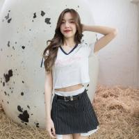 ราคา JARINYA เสื้อยืดครอปผ้าเนื้อเด้ง งานปักเพชร สกรีนกากเพชร สวยวิ้งๆ ไม่ย้วย ไม่หด ยับยาก ผ้าเกรดดีสุด (20088959960)