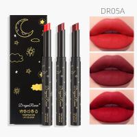 ราคา ชุดลิปสติก Crayon กำมะหยี่ลายมังกรปากกาลิปสติกหลอดแบบบาง3ชิ้น (18975381542)