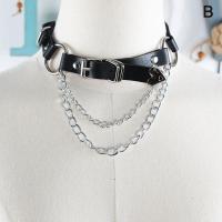 ราคา Millys เข็มขัดโกธิคสำหรับสตรีเครื่องประดับหนังสังเคราะห์สายรัด Punk Choker Punk (19843757564)