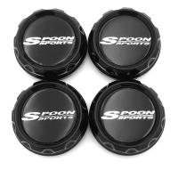 ราคา CarDIY 4PCS 60mm Spoon Sports Car Wheel Center Cap Spoon Wheels Rim Hub Cap Dustproof Cover (20032637103)