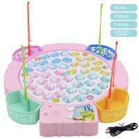 ราคา ชุดรอกตกปลาแบบหมุนได้ของเล่นตกปลา HYG 15 24 45ชิ้นเครื่องเรื่องราวของเด็กพร้อมดนตรีของเล่นเพื่อการศึกษาไฟฟ้าสำหรับเด็ก2 3 6ปีบ่อตกปลา (17995809518)
