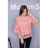 ราคา เสื้อลูกไม้แขนกระดิ่ง เสื้อลูกไม้แขนต่อ เสื้อลูกไม้แขนสามส่วน เสื้อลูกไม้ ชุดไทย ผ้าไทย ผ้าลูกไม้ ลูกไม้ฝรั่งเศส A49 2 (4115572147)