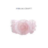 ราคา Rose Quartz Rose Bracelet สร้อยข้อมือโรสควอตซ์ดอกกุหลาบ (21022325711)