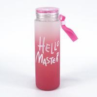 ราคา กระบอกน้ำ Hello Master แก้วน้ำ Hello Master 420 ml คุณภาพสูง กระบอกน้ำแก้ว ใส่ของร้อน เย็น ขวดน้ำแก้วมีหูหิ้ว แบบพกพา (8896409496)