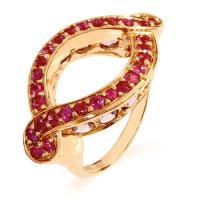 ราคา LenYa Jewelry แหวนพลอยทับทิม Ruby ประดับด้วยพลอยอเมทิสต์ Amythyst ดีไซน์เป็นเอกลักษณ์ บนตัวเรือนเงินแท้ชุบพิงค์โกลด์ (1369878803)