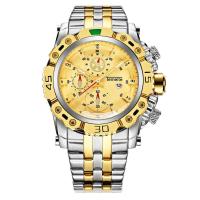 ราคา TEMEITE นาฬิกาสีทองสำหรับชายปฏิทินสแตนเลสสตีลนาฬิกาข้อมือควอตซ์แฟชั่นของผู้ชายนาฬิกาเรือนใหญ่แบรนด์นาฬิกาสุดหรู Selling (19641998208)