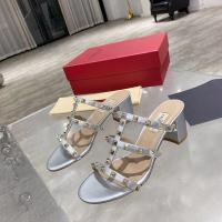 ราคา Valentino รองเท้าส้นสูง ส้นหนา สีทอง แฟชั่นฤดูร้อน สําหรับผู้หญิง (16455492117)