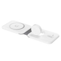 ราคา 3 in 1 Magnetic Foldable Wireless Charger Stand Fast Wireless Charging Station Portable Charger for iPhone andApple Watch right (20258932966)