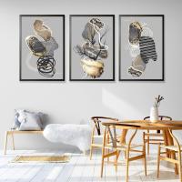 ราคา ภาพตกแต่งมินิมอล เซต 3 ภาพ พร้อมกรอบดำ รับประกันคุณภาพด้วยเทคนิคจากประเทศอิตาลี (19419513188)