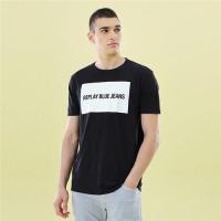 ราคา เสื้อยืดโอเวอร์ไซส์Replay เสื้อยืด คอกลม แขนสั้น พิมพ์ลายโลโก้ สไตล์คลาสสิก สําหรับผู้ชายS 3XLS 5XL (17942831968)