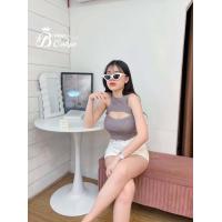 ราคา BW warisara แซ่บจริงงานนี้ heart and arrow งานตามเทรนด์กระแส งานสาวๆตามหา งานผ้าไหมพรม ทรงคอกลมกล้ามแขนกุดแต่งเว้าเปิดเนินอก เนื้อผ้านุ่ม (18502108821)