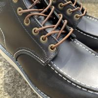 ราคา COD ขายดีที่สุด REDWING Shoes MOC TOE 8875 BLACK Ultimate Quality Smooth Finished Leather Full (16541648026)