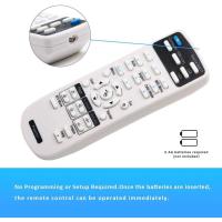 ราคา ใหม่ EB C30XE รีโมทคอนลสำหรับ Epson 1โปรเจคเตอร์รีโมทคอนล Fit สำหรับ EB C30XE EB 30XE EB C28SH EB S18 EB X24 EB S31 EB W (20275722751)
