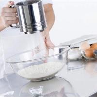 ราคา ที่ร่อนแป้งมือถือ ร่อนแป้ง ตะแกรง2ชั้น แบบบีบ สแตนเลส เล็ก ใหญ่ อุปกรณ์ เบเกอรี่ (16481025518)