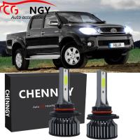 ราคา สำหรับโตโยต้าไฮลักซ์ Vigo 2006 2018 โคมไฟหัว 2ชิ้น CHENNGY LED สีขาว6000พันหลอดไฟชุดไฟหน้า (16316376860)