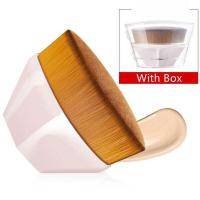 ราคา Hexagon Makeup Brush Beauty Powder Face Blush Brushes Portable Professional Foundation Brush Large Cosmetics Soft Base Make up (19521114291)
