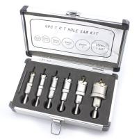 ราคา Rex TT ที่เปิดรูโลหะผสมละเอียด ที่เปิดรูโลหะ เหล็กสแตนเลส แผ่นเหล็ก สว่านอะลูมิเนียม ชุบไทเทเนียม เจาะลึก 6PCS Set (20025673587)