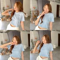 ราคา BEMYCHIC ครอปเบสิค เสื้อครอปสีพื้น เสื้อครอป BASIC CROP ครอปท็อป CROP TOP (16620917285)