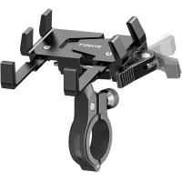 ราคา Tiakia 2022 Bike Phone Mount Holder Aluminum Motorcycle Phone Mount Handlebar Mounted Cell Phone Holder for Bike 360 Rotation Universal Bicycle Phone Mount for 4 5 7 Inch Phones Black 1 (20140972519)