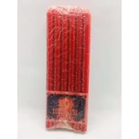 ราคา เทียนไข สีแดง 6 หุน ยาว เทียนแดง เทียนหอม เทียน เทียนไข candle เทียนเทียนสีแดง (10296819369)