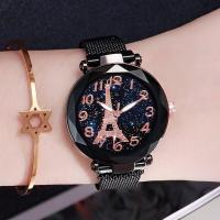 ราคา Star Watch ashion Paris Tower Magnet Belt Quartz Watches (16291804784)