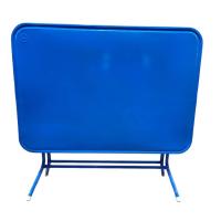 ราคา GHBathroom Mall DELICATO โต๊ะพับเหล็ก 4ฟุต ขนาด116x70x76ซม สีน้ำเงิน ร้านค้าเเนะนำ (21116450186)