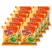 ราคา ขนมถั่วลันเตาอบกรอบ รสกุ้งคั่วพริก ตราสแน็คแจ๊ค 12 X 15กรัม แพ็ค รหัสสินค้า 38477 (20784371119)