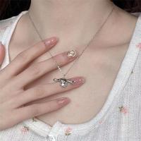 ราคา XINHAN SANRIO Cinnamoroll สร้อยคอเด็กผู้หญิงน่ารักน่ารักเครื่องประดับผู้หญิงจี้พลอยเทียมสีเงินเครื่องประดับวันหยุดของขวัญสำหรับเพื่อน (20119286692)