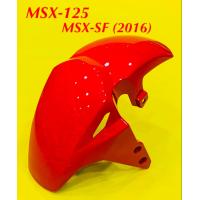 ราคา บังโคลนหน้า MSX 125 SF 2016 สีแดงสด R353 NCA (17892645844)
