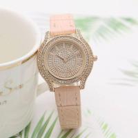 ราคา GOGOEY แฟชั่นน้ำหนักเบานาฬิกาผู้หญิงเพชรน้ำสายพานผู้หญิงสีโรสโกลด์หรูหรา2208 (18766152551)