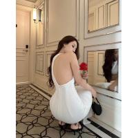 ราคา ชุดเดรสตัวยาว เข้ารูปผ้ายืดได้เยอะ ทรงสวย ทรงมัมมาก gl (20721156718)