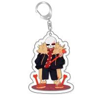 ราคา uShuangYangYaFaXin Undertale พวงกุญแจ จี้อะคริลิค รูปการ์ตูน Sans (20352941342)