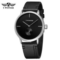 ราคา Fashion mens watch238814 卐 T Winner ultra thin watch contracted mens watch watch men mechanical watch winners man watch (20020551780)