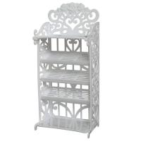 ราคา IJVBTV Barbie ชุดบาร์บี้ ตุ๊กตาบาบี้ มินิมินิ ของเล่นสำหรับเด็กผู้หญิง สีขาวขาว 5ชั้น ที่1 6 พลาสติกทำจากพลาสติก เฟอร์นิเจอร์บ้านตุ๊กตา ชั้นวางรองเท้าตุ๊กตา ตู้รองเท้าตุ๊กตา ของเล่นชั้นวางรองเท้า (198