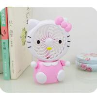ราคา น่ารักแบบพกพาพัดลมการ์ตูน Katie มือถือมินิพัดลม USB ชาร์จสร้างสรรค์สำนักงานพัดลมตั้งโต๊ะ (19010836305)