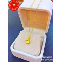 ราคา สร้อยคอเงินชุบทอง จี้ชาร์มทองแท้99 99 หนัก0 05 0 1กรัม เลือกลายจี้ได้ (10419910878)