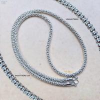 ราคา สร้อยคอเงินแท้ ลายเกล็ดมังกร หนา 4 มม 18 นิ้ว YTG 9418 (17613713780)