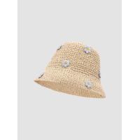 ราคา Cider K POP หมวกบัคเกตผู้หญิง หมวกสาน หมวกแฟชั่นผญ แต่งดอกไม้ ลุคสตรีท สไตล์เกาหลีFloral Straw Hat (20454561604)