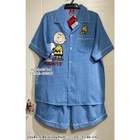 ราคา ชุดนอน แขนสั้น ขาสั้น อก42นิ้ว ผ้าไหมอิตาลี่ Size F Snoopy ลิขสิทธิ์แท้100 ลายสนูปปี้ no 8651 (16453069503)