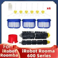 ราคา แปรงตัวกรอง Hepa สำหรับ Irobot Roomba 600 Series 692 690 680 660 651 650 620 618 610 620 625 670 695 564 552อะไหล่ (12884436498)